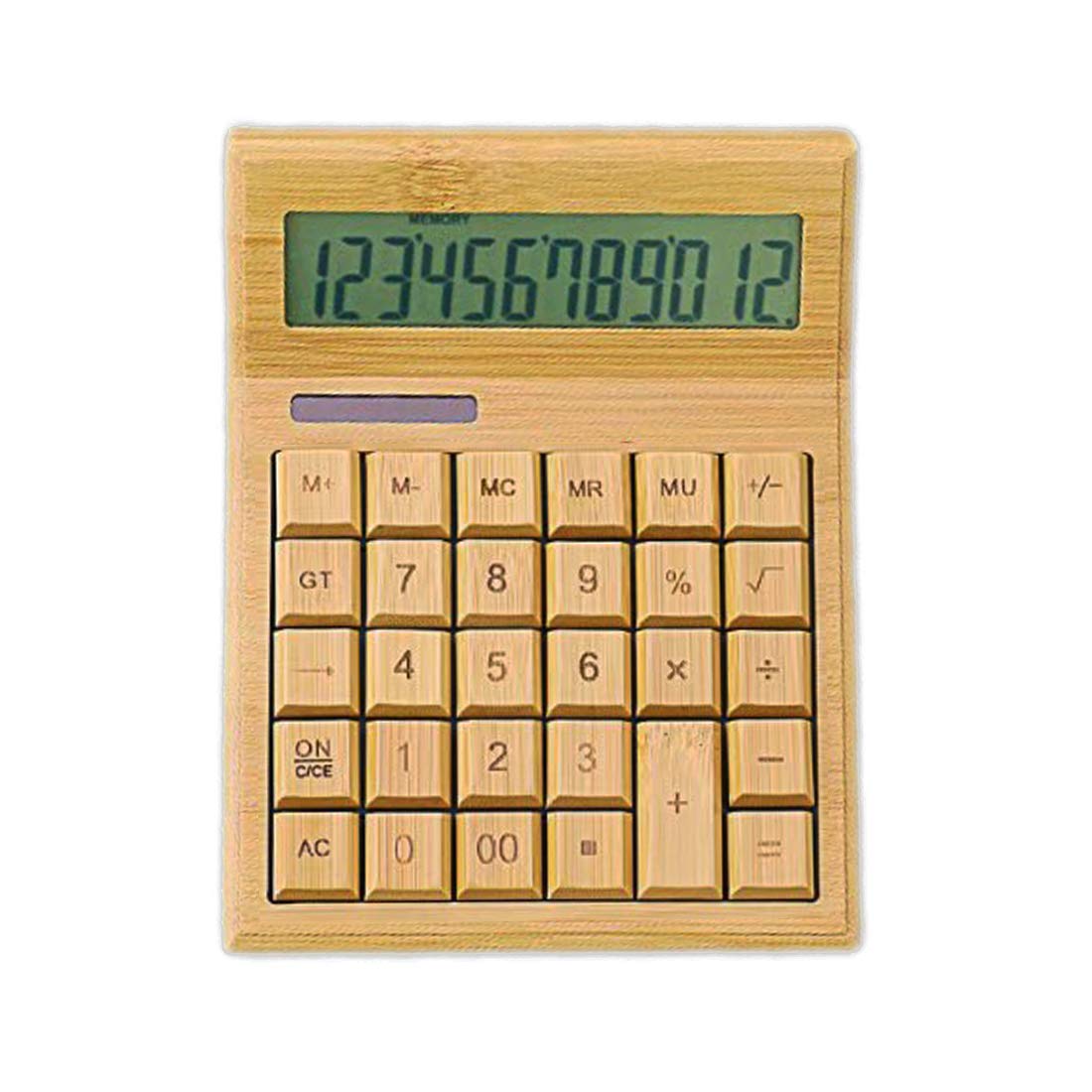 Wooden Solar Calculator